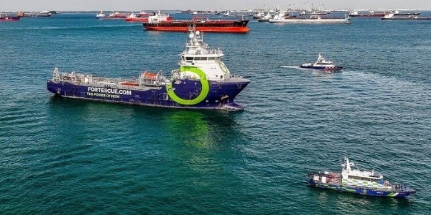 Singapur Denizlerinde İlk Amonyak Deniz Yolculuğu Test Edildi