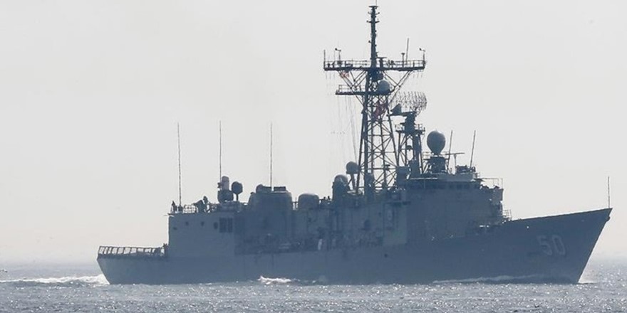 ABD savaş gemisi İsrail açıklarına demirledi