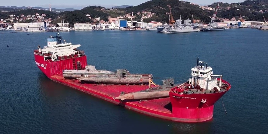 İtalya Deniz Kuvvetleri'ne ait gemilerin İzmir Aliağa'ya getirilmesine tepki