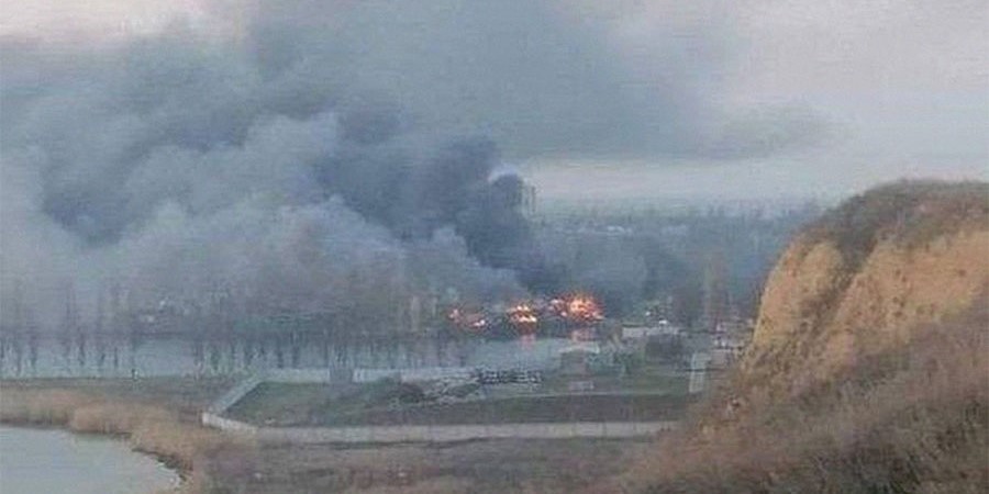 Rus ordusu, Oçakov limanını vurdu