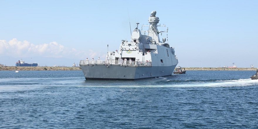 Pakistan MİLGEM projesinin ilk gemisi PNS BABUR İstanbul'dan uğurlandı