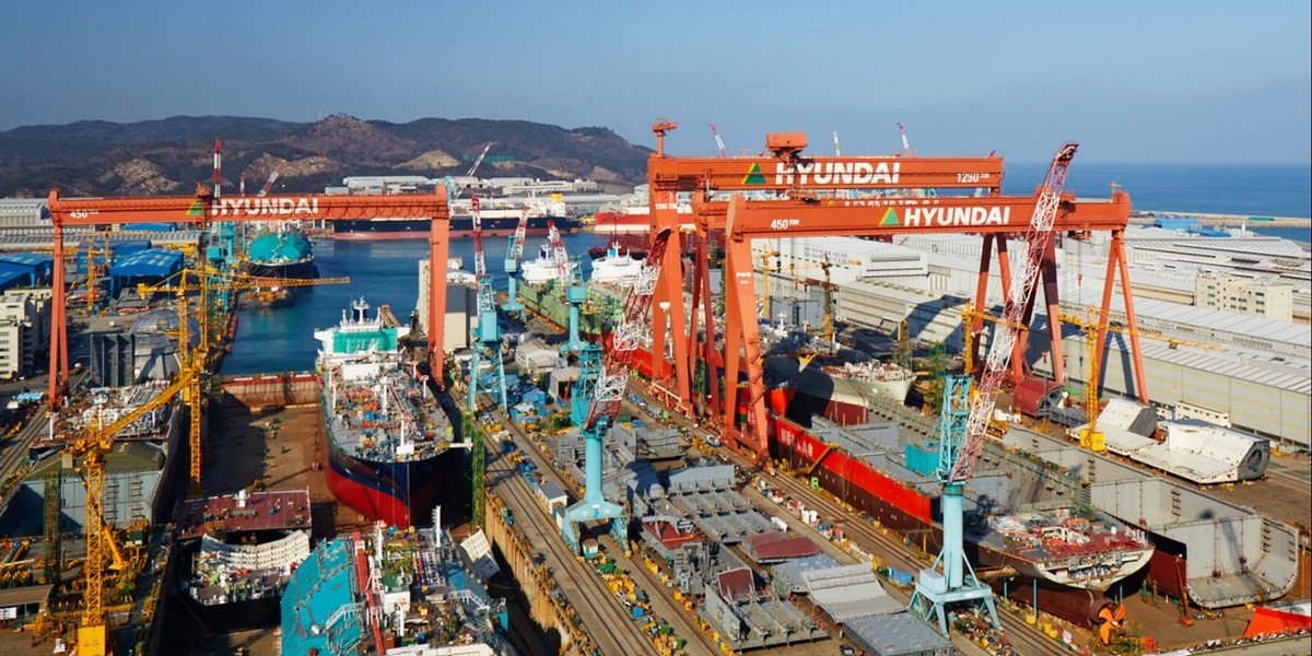Güney Kore tersaneleri LNG gemilerinin yüzde 75'ini inşa etti