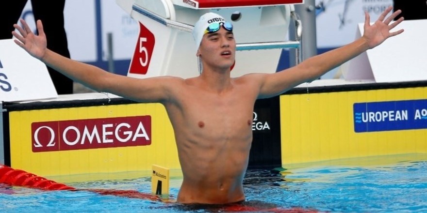 Milli yüzücümüz Avrupa şampiyonu oldu