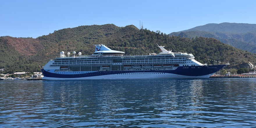 Marella Discovery, "ana limanı" Marmaris'e geldi