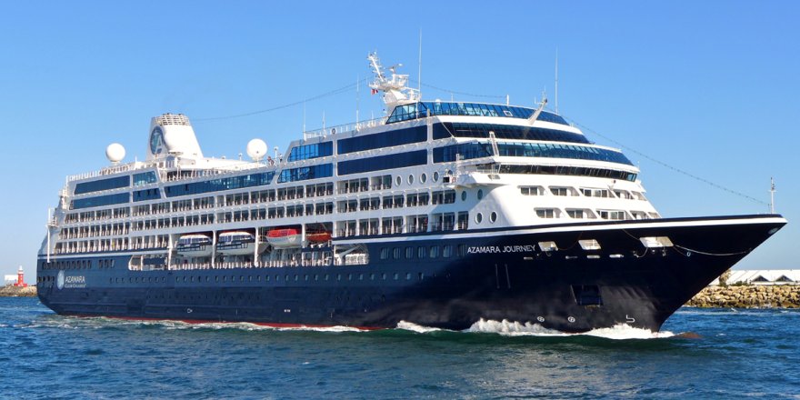 Azamara Journey kruvaziyeri Alanya Limanı'na demirledi