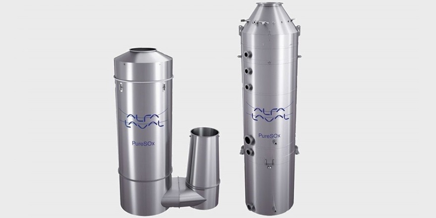 Alfa Laval PureSOx Scrubber Yıllardır Yenilikçi ve Kaliteli Çözümleri ile Denizlerde Sizinle