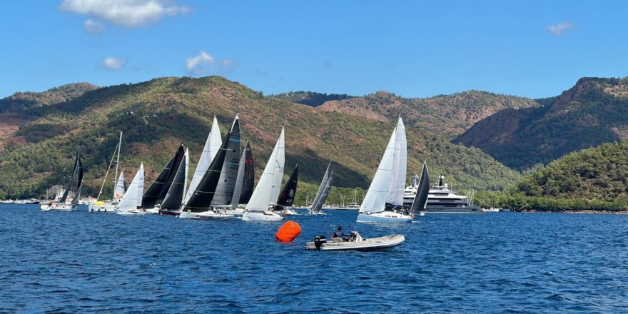 17. Uluslararası Channel Regatta Yelkenli Yat Yarışları, Marmaris'te başladı