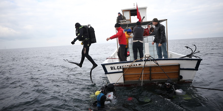 "HMS Majestic" batığına 400 ıstakoz bırakıldı