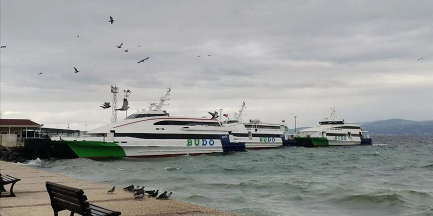 Bursa Deniz Otobüslerinin yarınki bazı seferleri iptal edildi