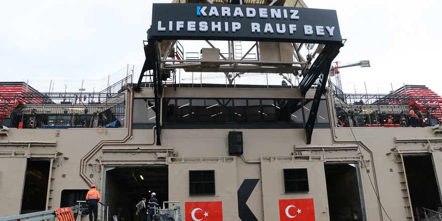 Karadeniz Holding Rauf Bey yüzer yaşam kentini İskenderun'a gönderiyor