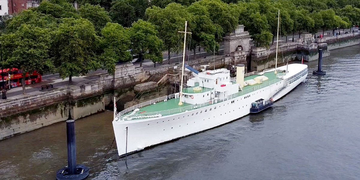 Tarihi HMS Wellington savaş gemisinin hayatta kalma mücadelesi