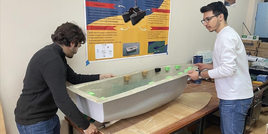 KTÜ'nün "su üstü insansız deniz aracı" mavi sularla buluşmaya hazırlanıyor