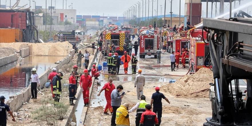İran'daki liman patlamasının nedeni bir forkliftten çıkan kıvılcım