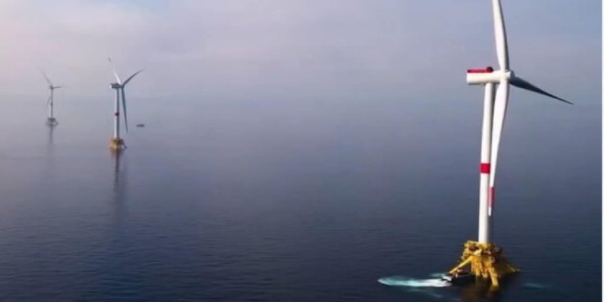 Fransa, Akdeniz’de ilk yüzen rüzgar santralini hizmete aldı
