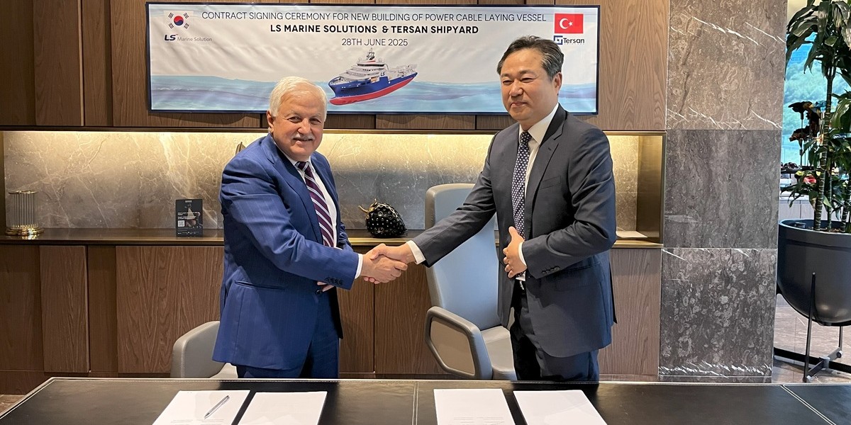 Tersan Tersanesi ve LS Marine, dünyanın en büyük kablo döşeme gemisi için sözleşme imzaladı