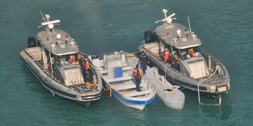 Kolombiya'da insansız narkotik denizaltı aracı ele geçirildi