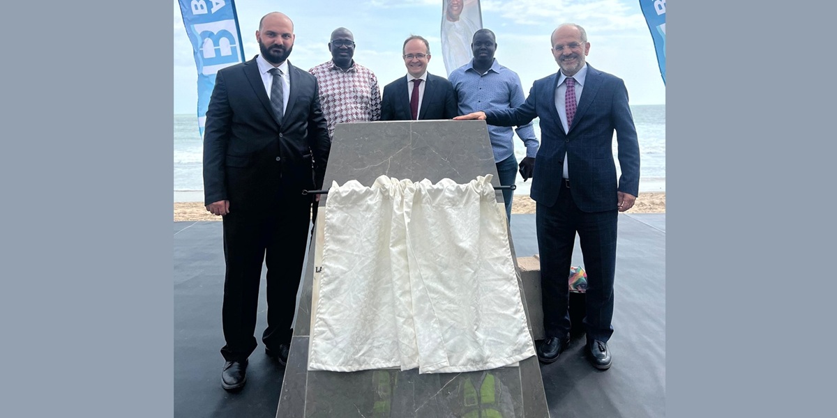 Albayrak Grubu, Sanyang Derin Limanı'nın temelini attı.