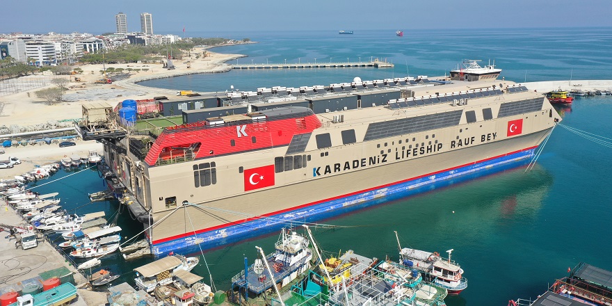 Karadeniz Lifeship gemileri olası afetler için hazır bekletilecek