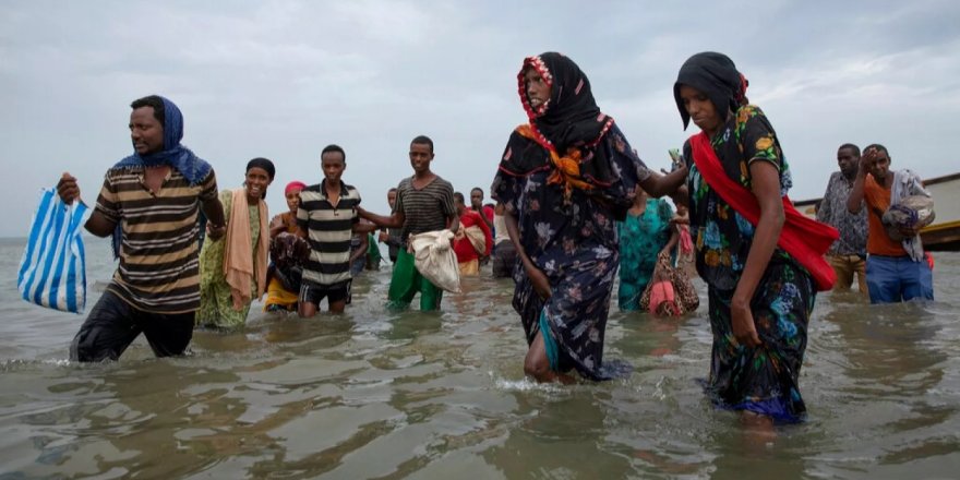 Yemen'de 7 Etiyopyalı düzensiz göçmen açlık ve susuzluktan hayatını kaybetti