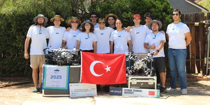 İTÜ AUV Takımı, otonom su altı aracıyla dünya üçüncülüğü elde etti