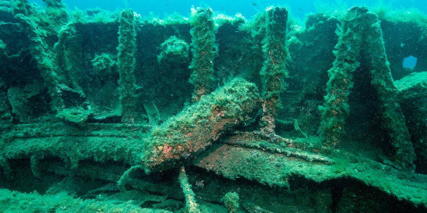 Çanakkale Savaşları'ndan kalma batık gemilere dalış yapıldı