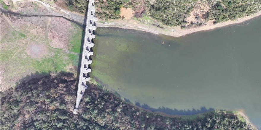 İstanbul'da ki  barajların doluluk oranları yüzde 39,98 olarak ölçüldü