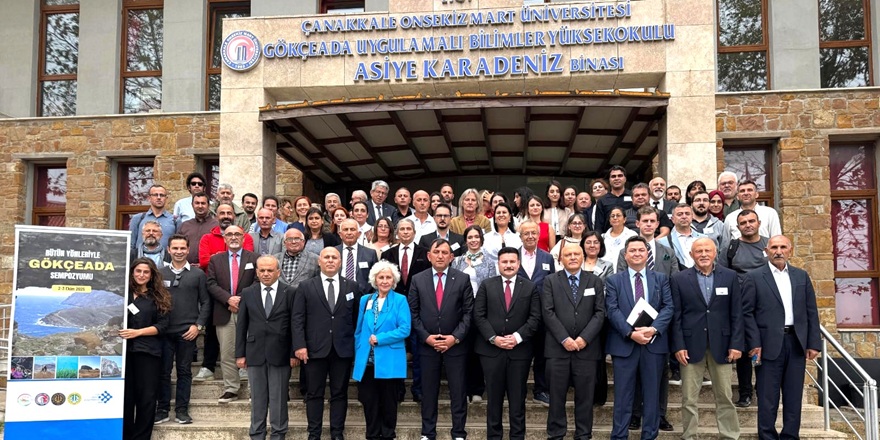 Gökçeada'nın geleceği bilim insanlarınca sempozyumda konuşuldu