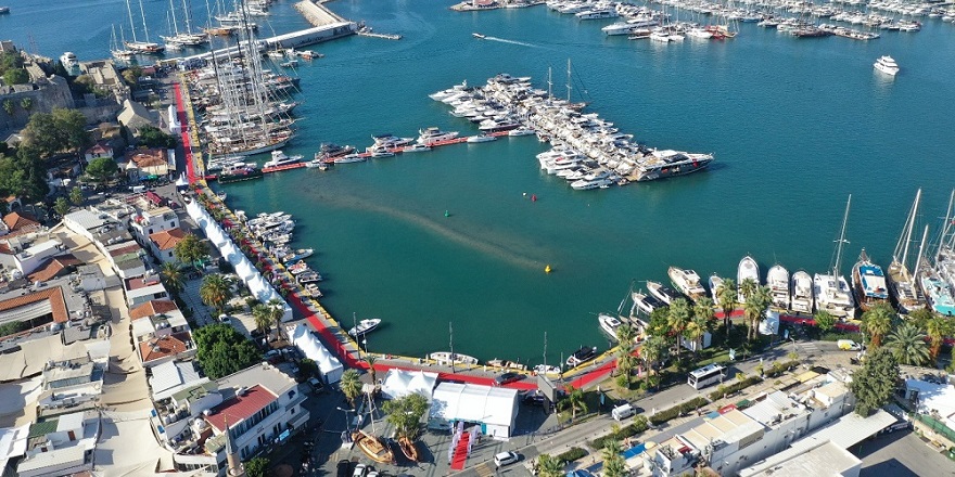 Bodrum Boat Show Fuarı yerli ve yabancı misafirlerini ağırlıyor