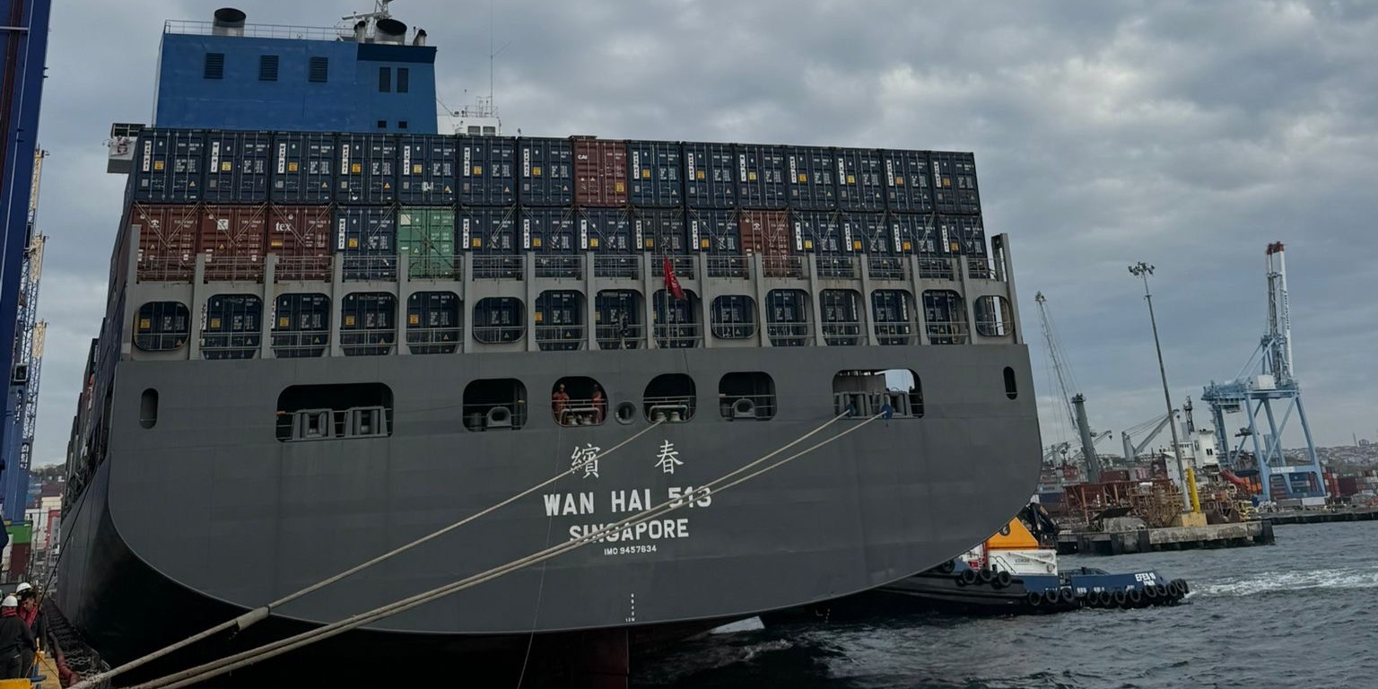 Wan Hai Lines, Mardaş Liman’ını uğrak olarak seçti