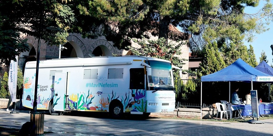 Mavi Nefes Projesi Eğitim Otobüsü beşinci yıl rotasını tamamladı