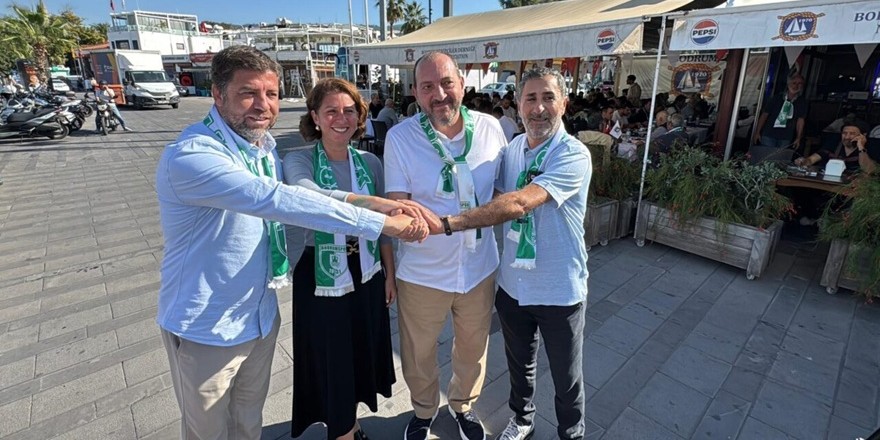 Bodrumlu denizcilerden Bodrum FK'ya destek