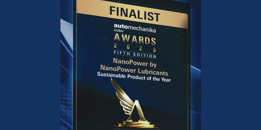 NanoPower’a Automechanika Dubai 2025’te Sürdürülebilirlik Ödülü