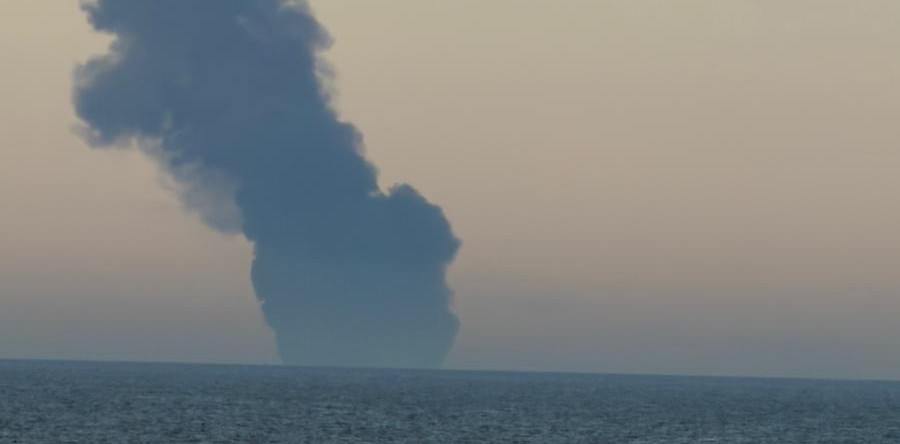 KAIROS Tankerinde Yangın!