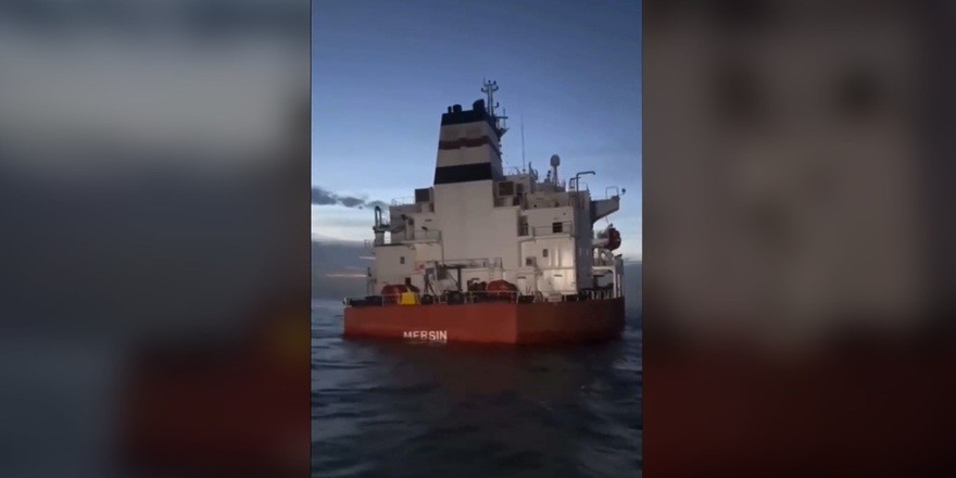 "MERSIN" isimli petrol tankeri için kriz masası kuruldu