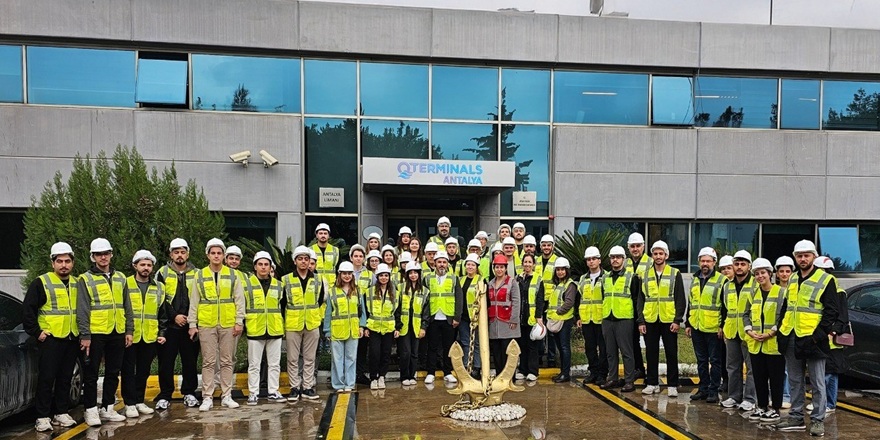 QTerminals Antalya, Geleceğin Denizcilik Profesyonelleri Ağırladı