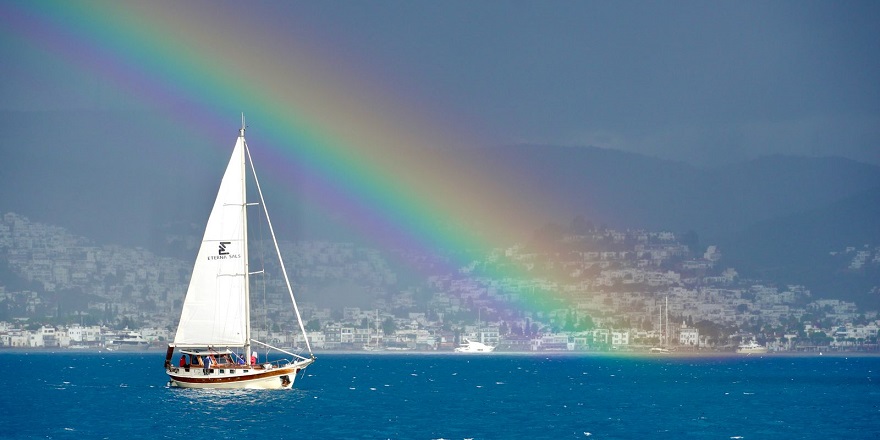 Bodrum'da Tırhandil Kupası 10. Kış Trofesi'nin ilk etabı yapıldı