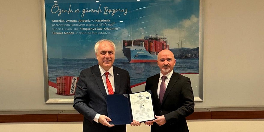 Turkon Line, konteyner taşımacılığında dünyada "ISO 56001" alan ilk şirket oldu!