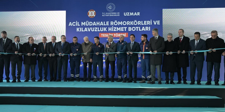 2 acil müdahale römorkörü ile 6 kılavuzluk hizmet botu KEGM hizmetine alındı