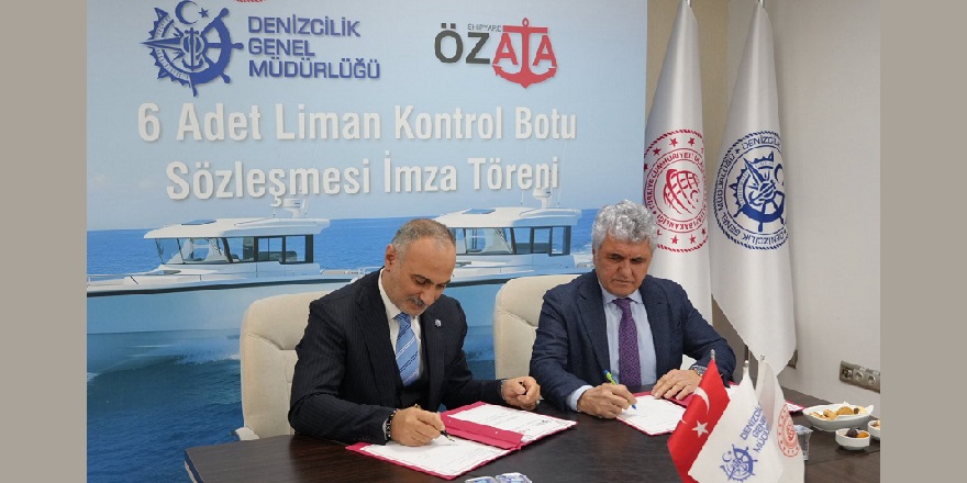 Denizcilik Genel Müdürlüğü İçin 6 Adet Liman Kontrol Botu Üretilecek