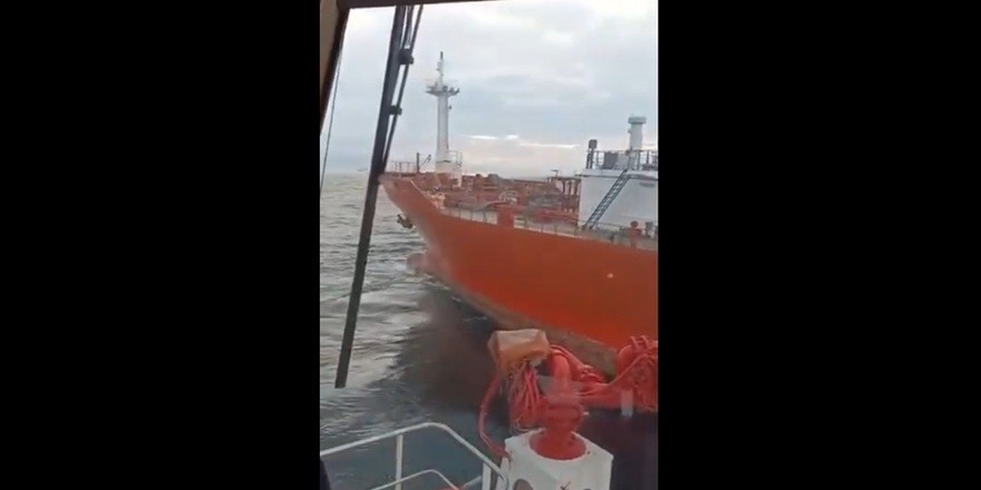 Sürüklenen LPG gemisi kurtarıldı