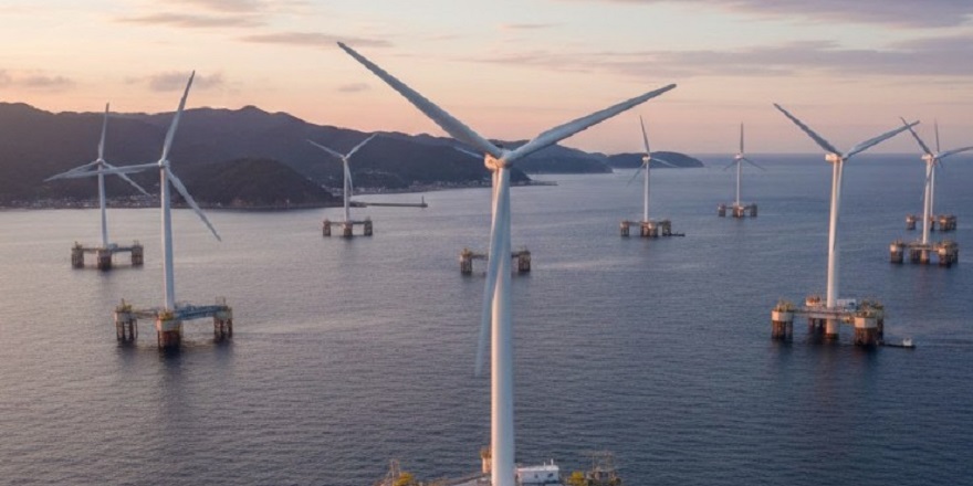 Japonya’nın İlk Ticari Yüzer Rüzgâr Santrali Devrede