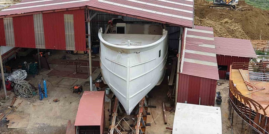 Özel tasarımlı balıkçı teknesi Senegal’e ihraç edilecek