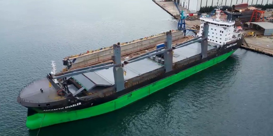 Dönüştürüleren gemi yeni görevine hazır hale getirildi