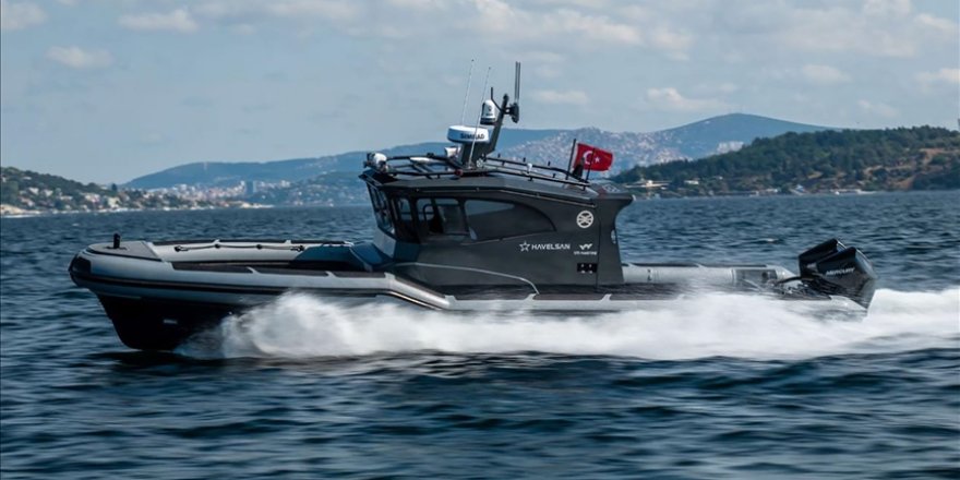 İtalyan Finans Polisi insansız deniz araçları için Türkiye'ye geldi