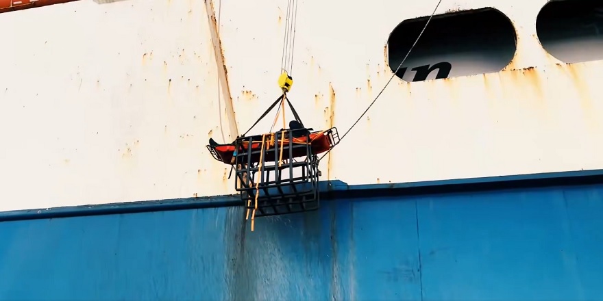 Gemide fenalaşan vatandaşın tahliyesine ilişkin açıklama: