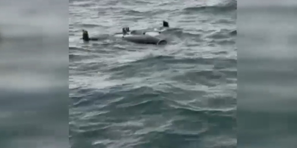 Karaburun açıklarında insansız hava aracı (İHA) bulundu