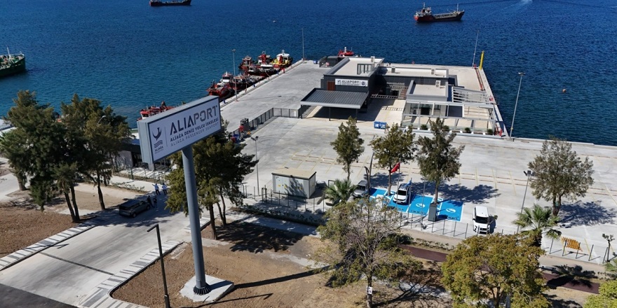 Aliaport yolcu iskelesi seferlerine Mart’ta başlıyor
