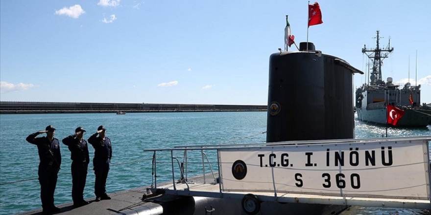 TCG 1. İnönü denizaltısı, NATO tatbikatında hünerlerini göstermeye hazır