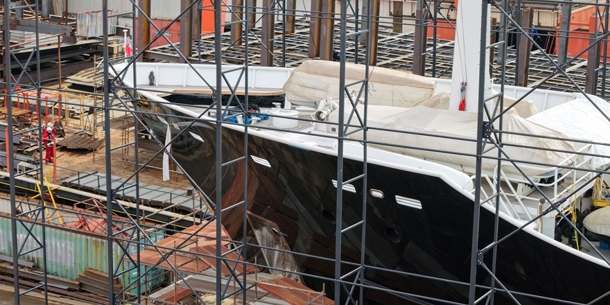 Reviva Refit, M/Y Grand Rusalina’yı Kapsamlı Refit Programı İçin Ağırlıyor