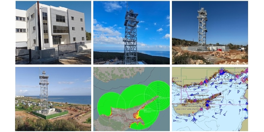 KKTC'deki Gemi Trafik Gözetleme İstasyonlarının İnşaat Çalışmaları Tamamlandı
